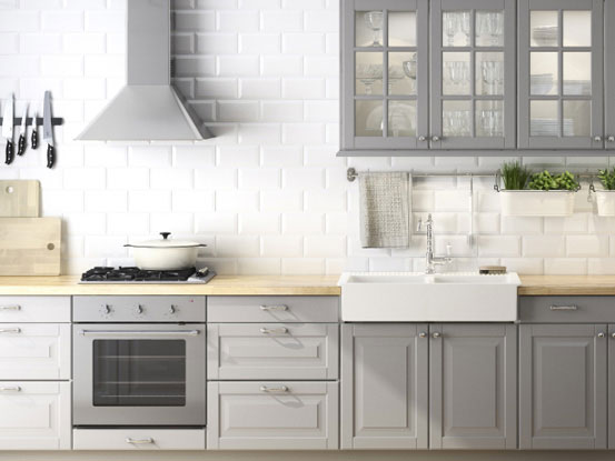 Ikea Lidingo kitchen