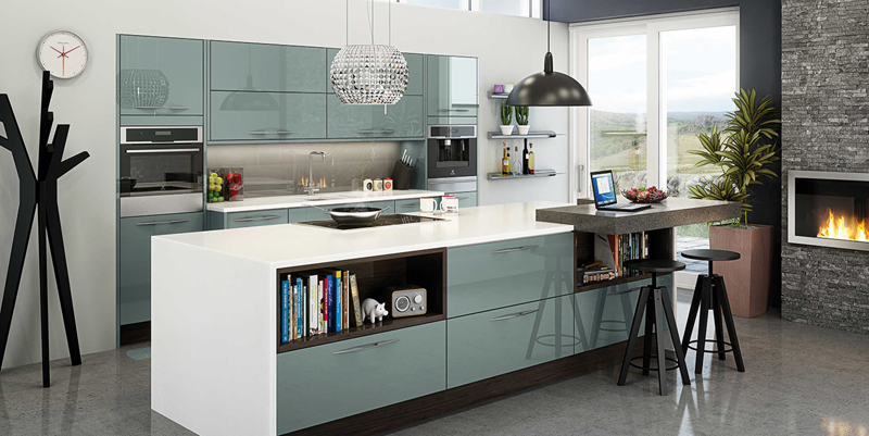 Magnet Astral Blue kitchen